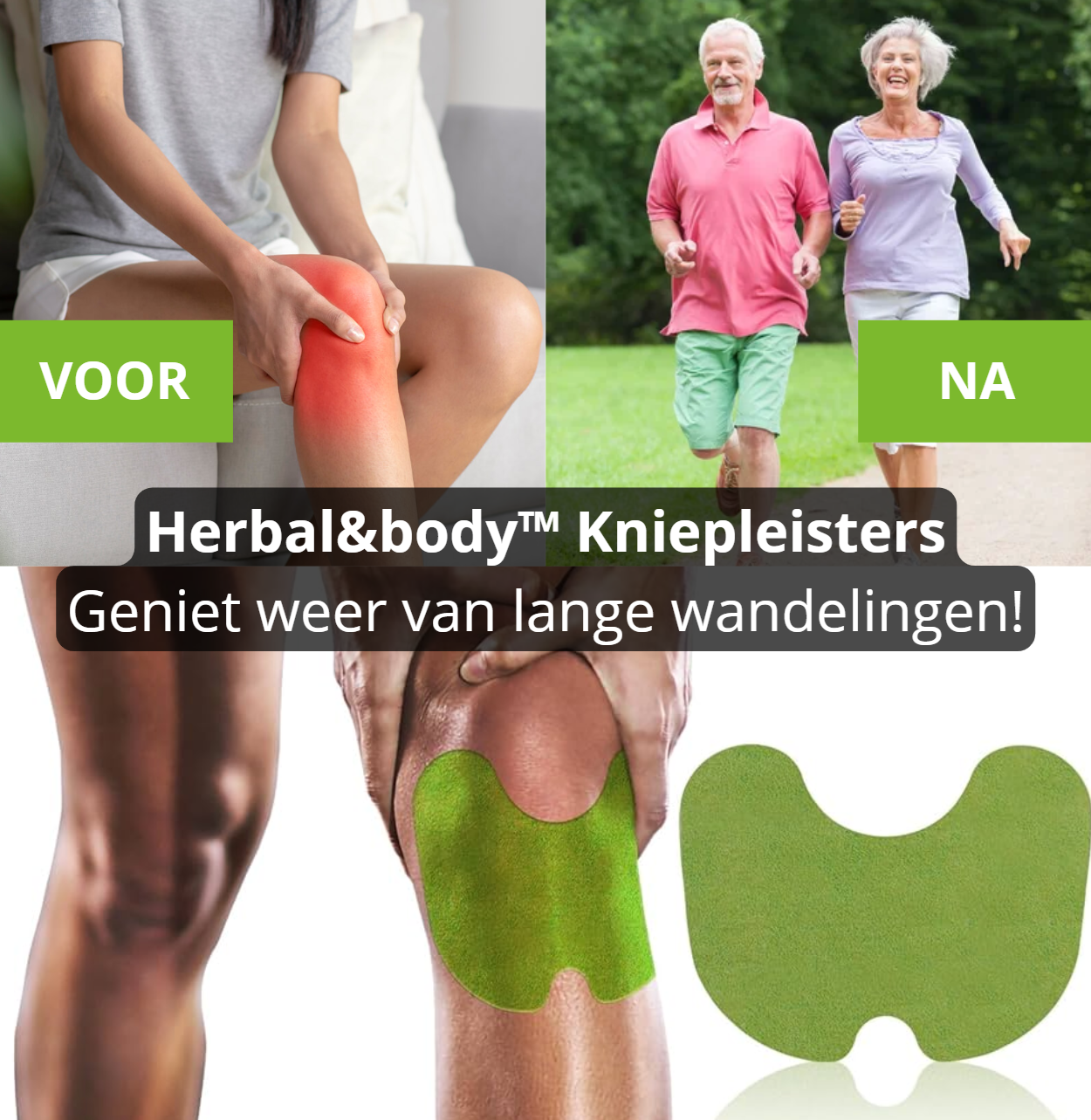 Herbal&body™ Kniepleisters