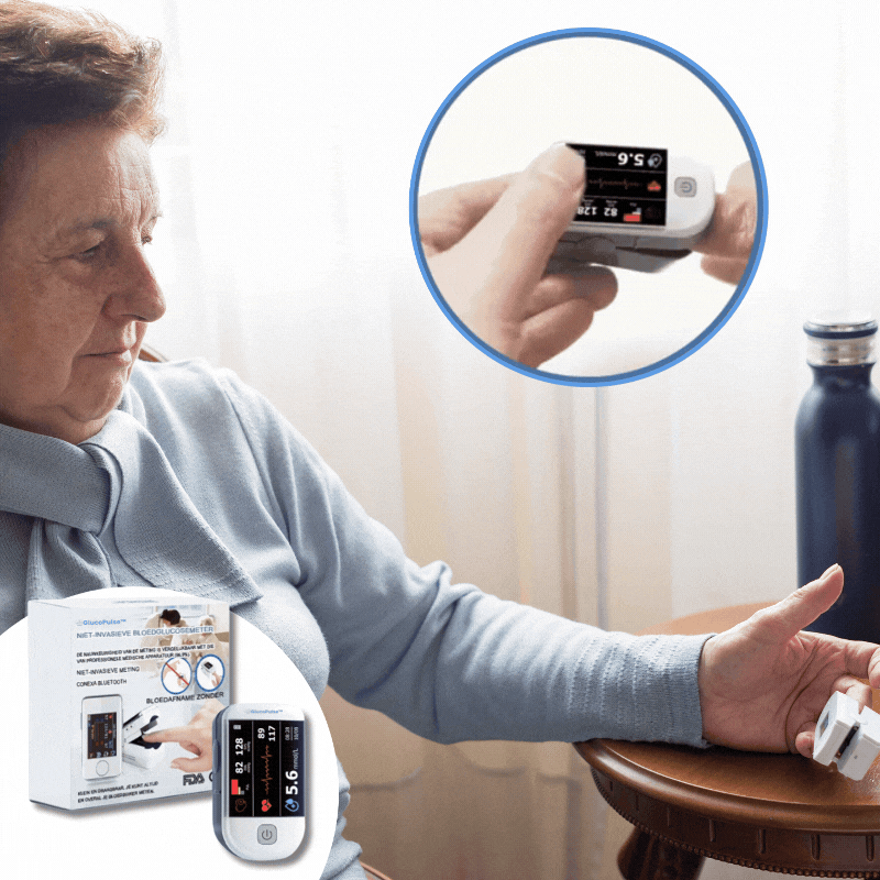 GlucoPulse™ Bloedglucosemeter