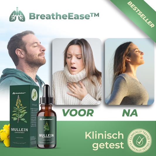 BreatheEase™ - Mulleindruppels