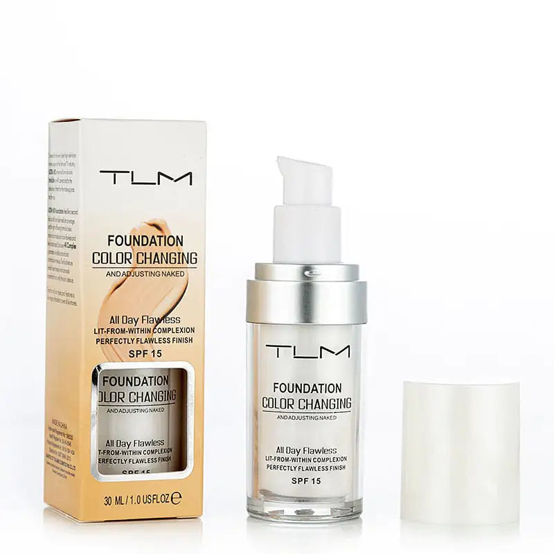 TLM - Color changing foundation