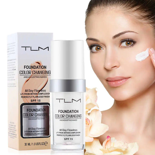 TLM - Color changing foundation