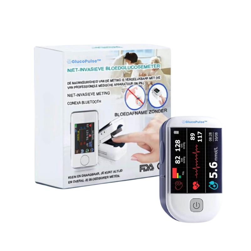 GlucoPulse™ Bloedglucosemeter