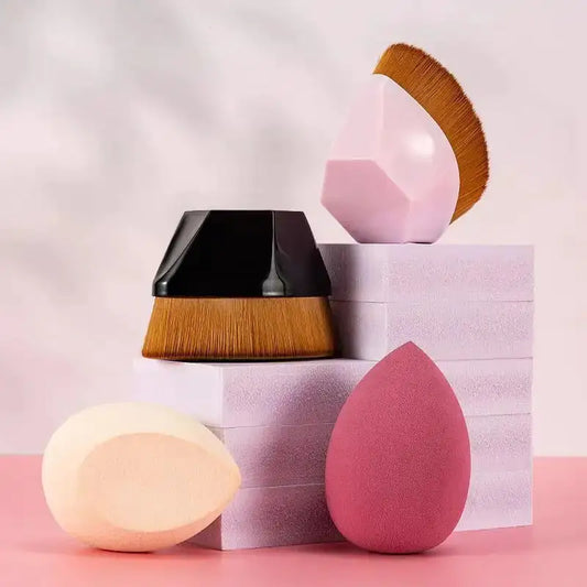 Belle & Rose™ Beauty Blenders/Foundation kwastenset